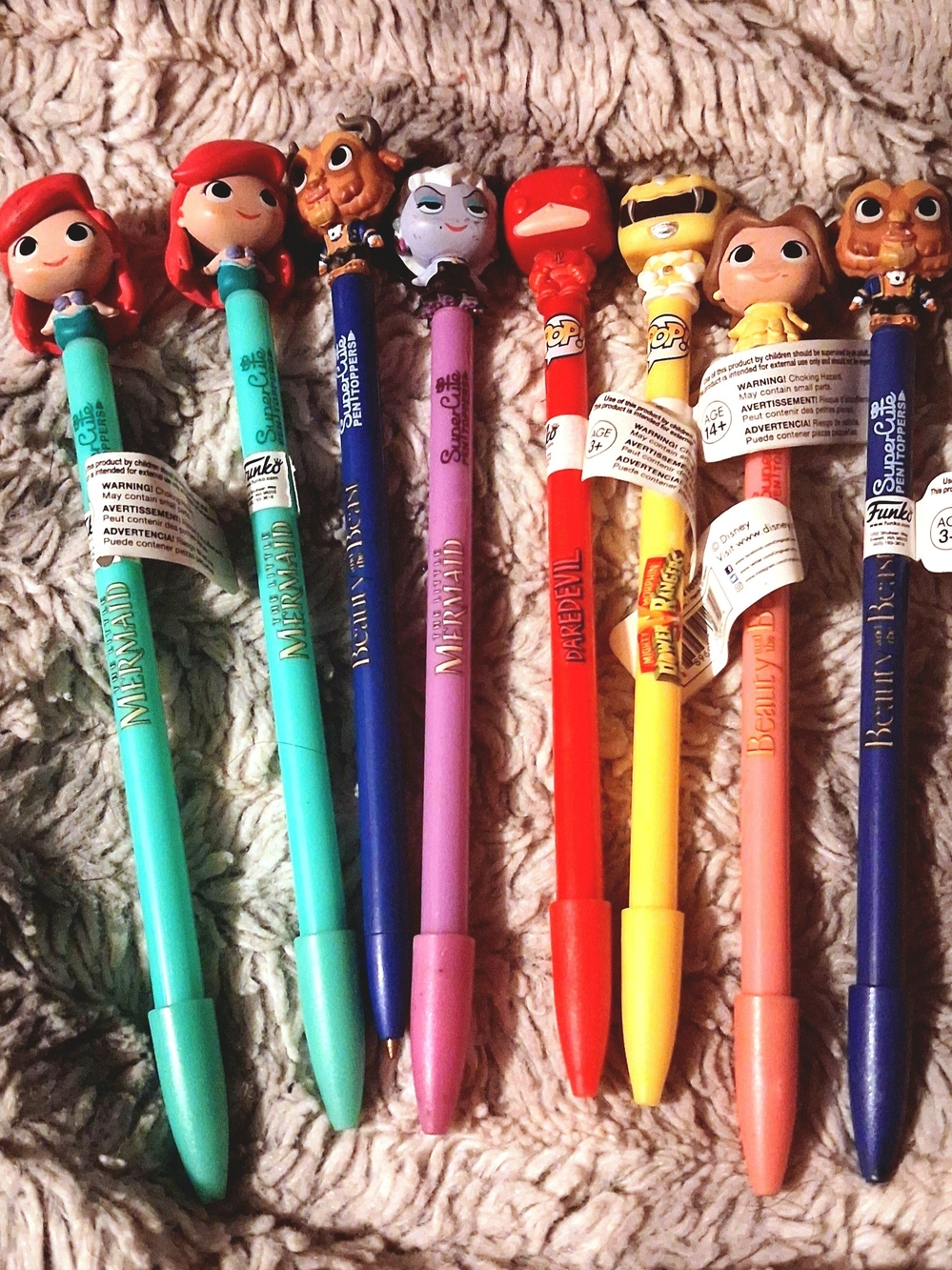 Funko POP Supercute Pen Toppers Bundle 8